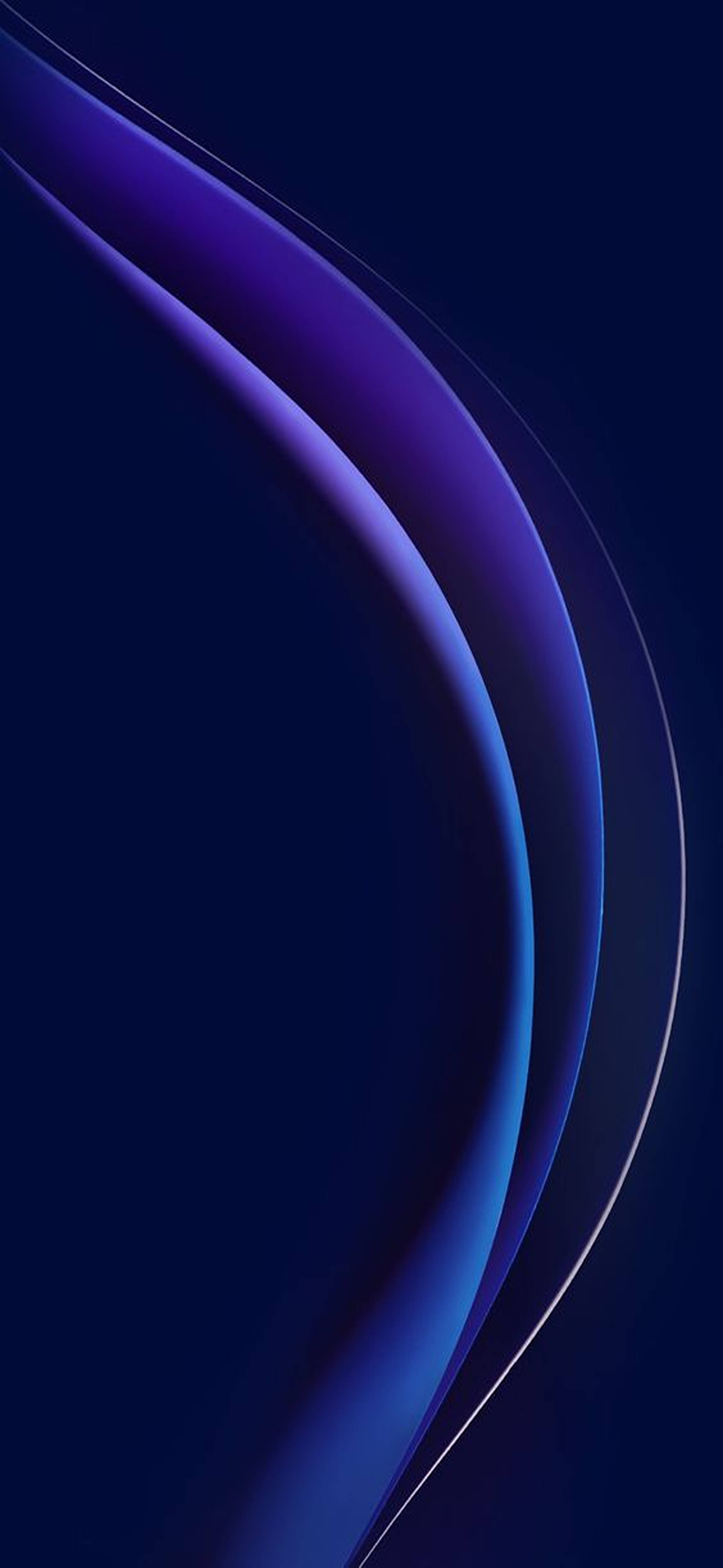 Redmi Note 9 Pro, deep blue, purple, 5K Phone Wallpaper