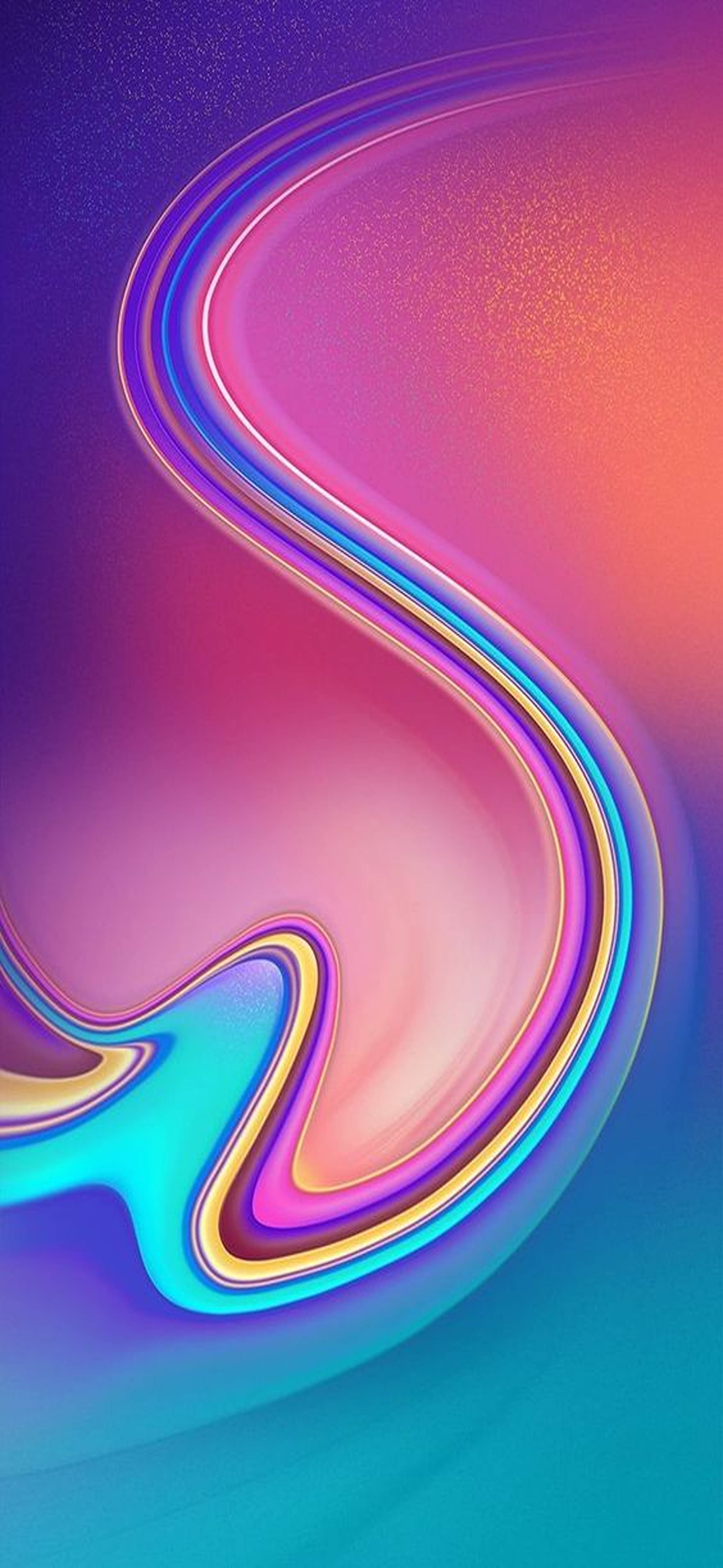 Redmi Note 9 Pro, abstract pink marble, neon colors, 5K Phone Wallpaper