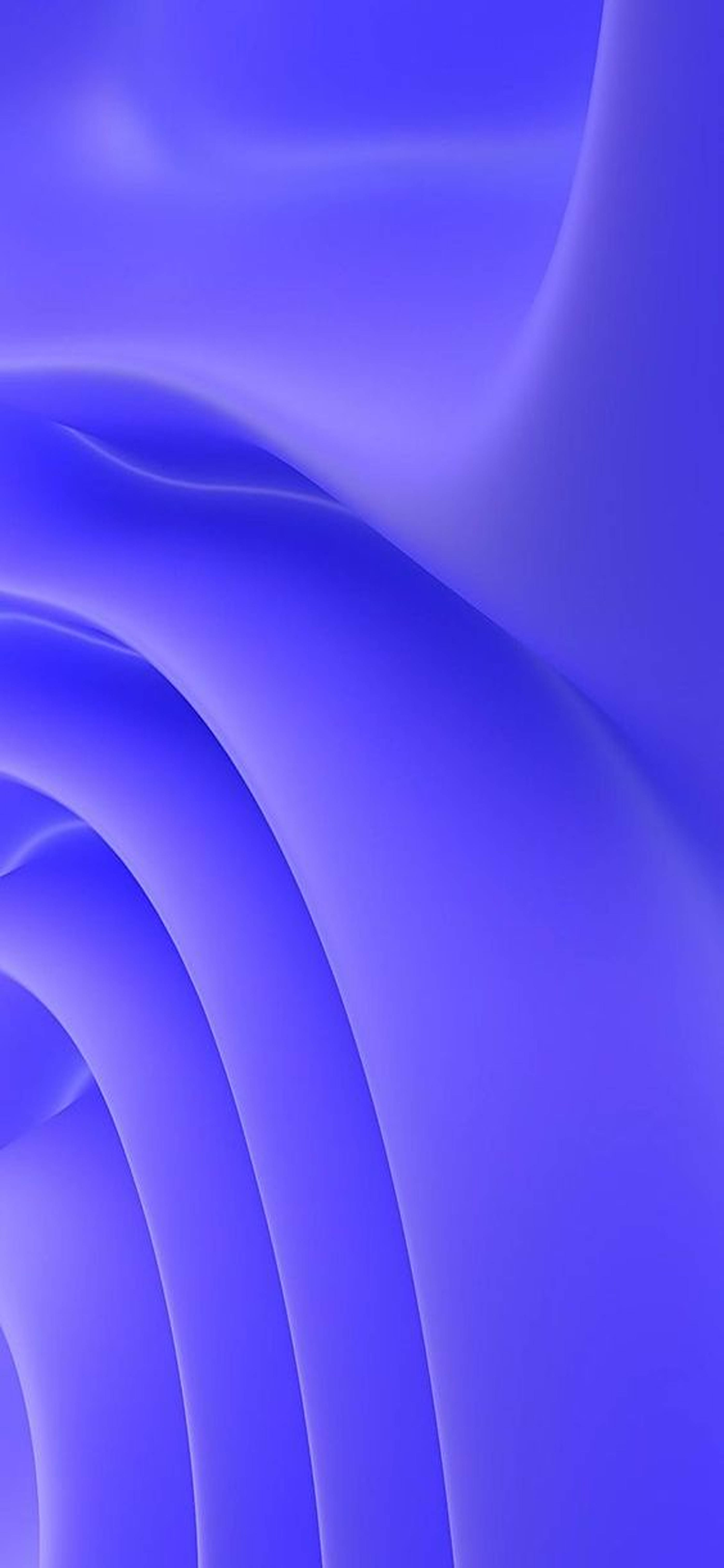Redmi Note 9 Pro, abstract 3d folds, deep blue, 5K Phone Wallpaper