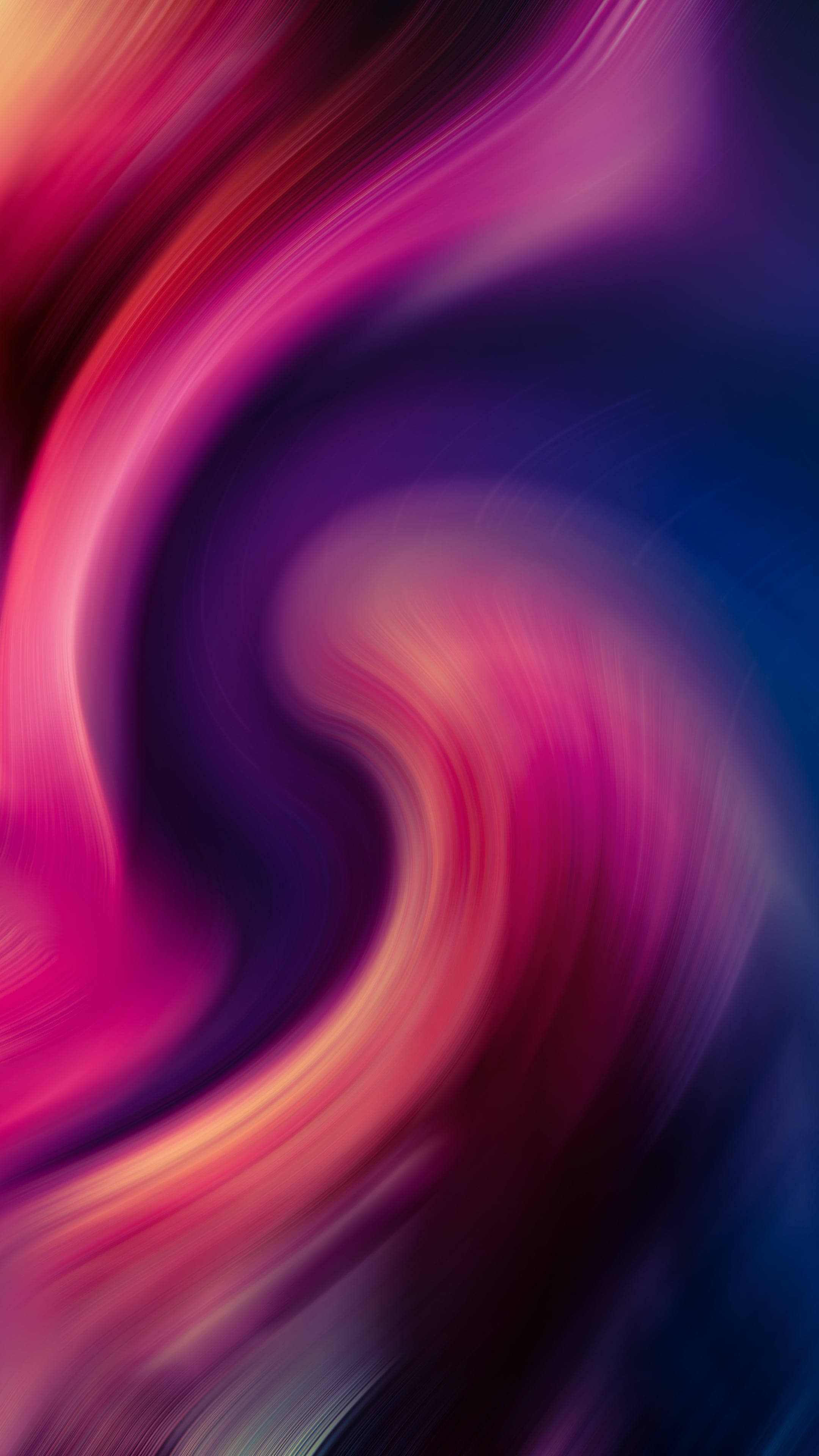 Redmi Note 9 Pro, abstract purple whirlpool, magenta pink, 4K Phone Wallpaper