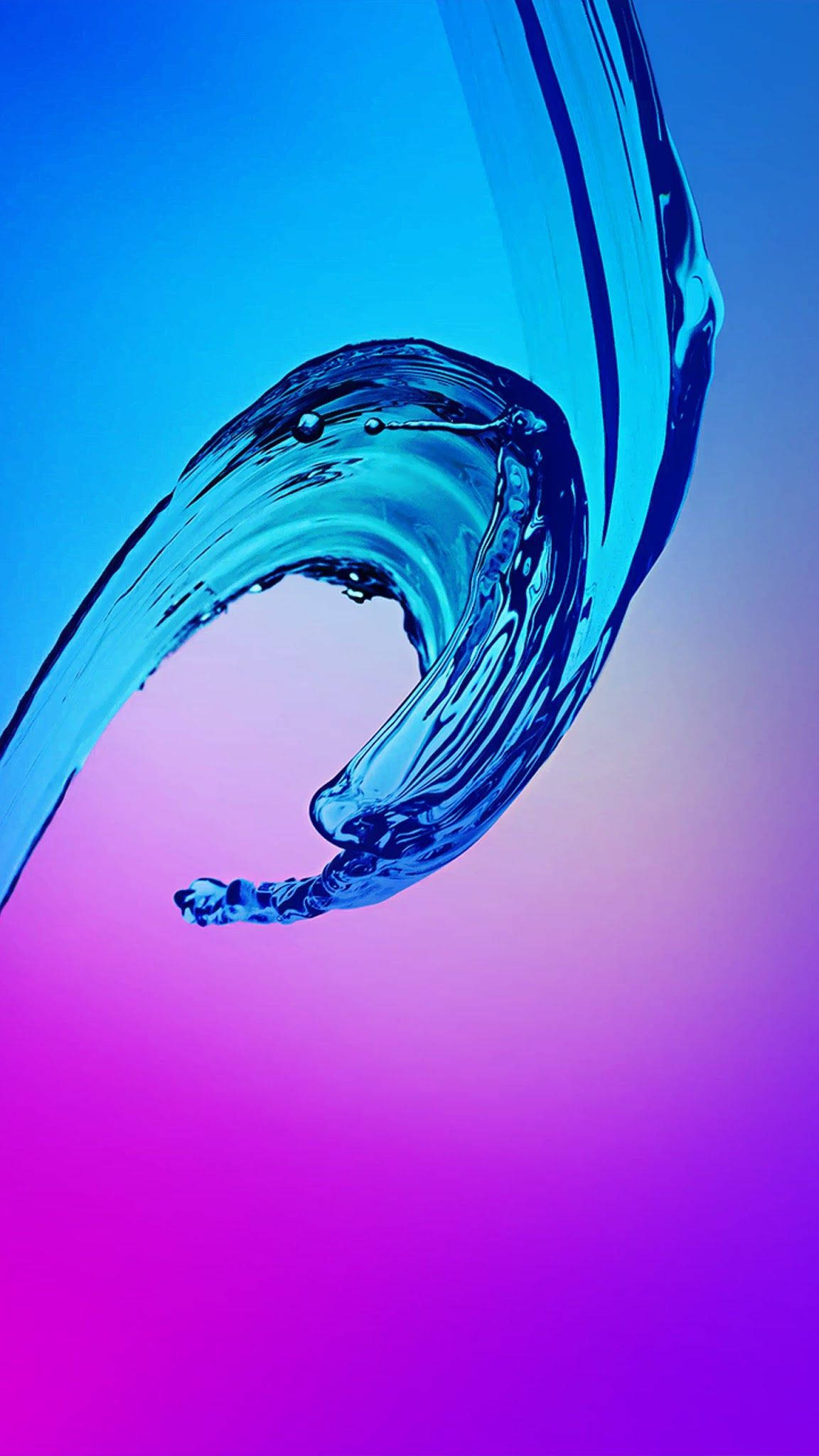 Redmi 9, Frozen Water, translucent blue water, Full HD Phone Wallpaper