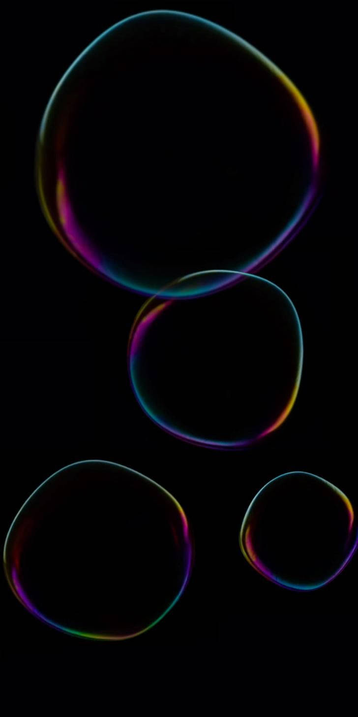 Redmi 9, rainbow bubbles, iridescent soap bubbles, HD Phone Wallpaper