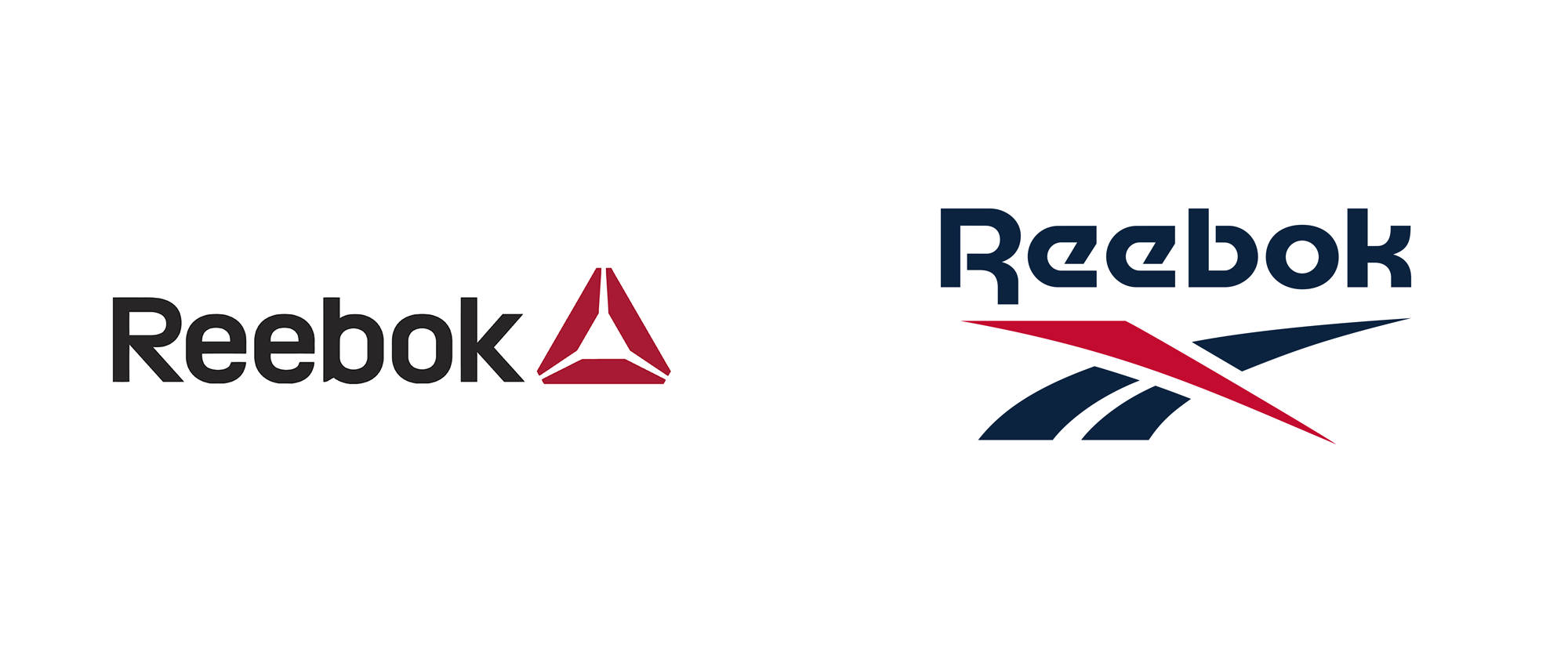 Reebok, old logo, new logo, Full HD Desktop Wallpaper