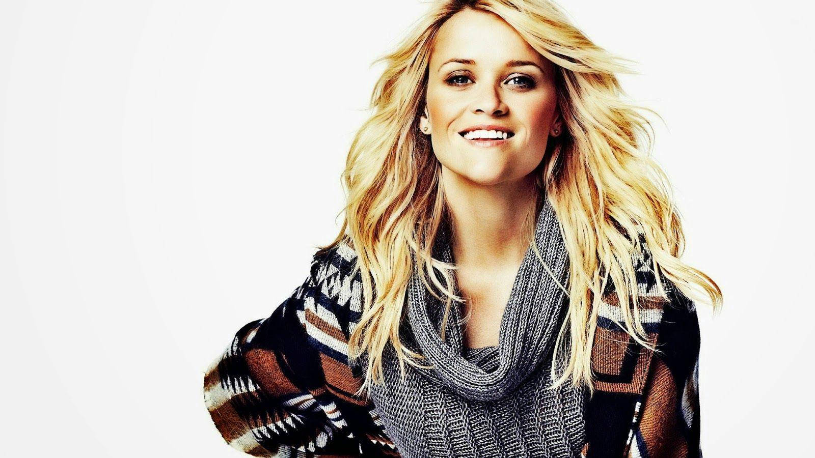 Reese Witherspoon, blonde woman, wavy hair, HD Desktop Wallpaper