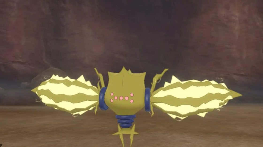 Regieleki, yellow, bat-like, SD Desktop Wallpaper