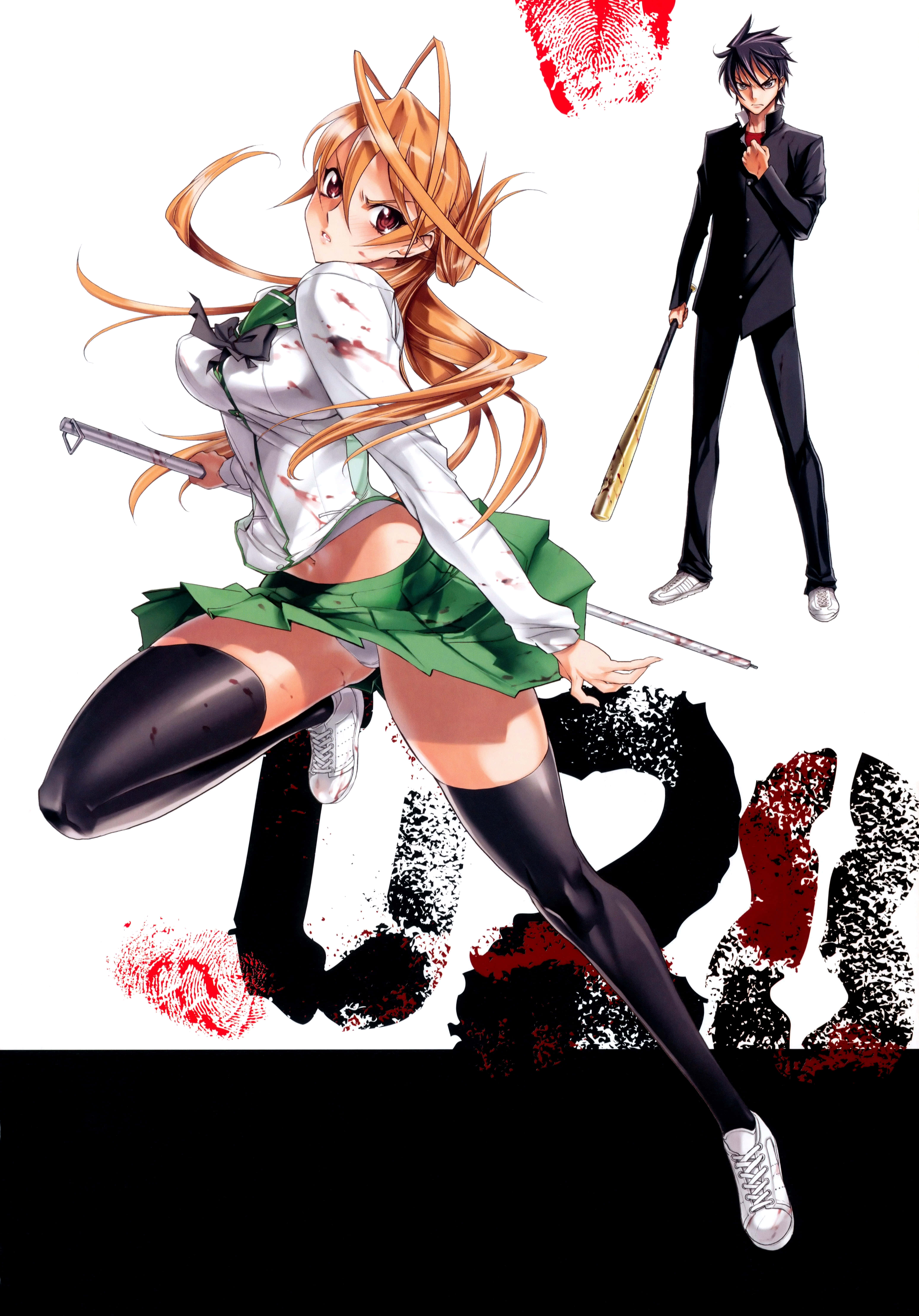 Rei Miyamoto, school uniform, sword, 5K Phone Wallpaper