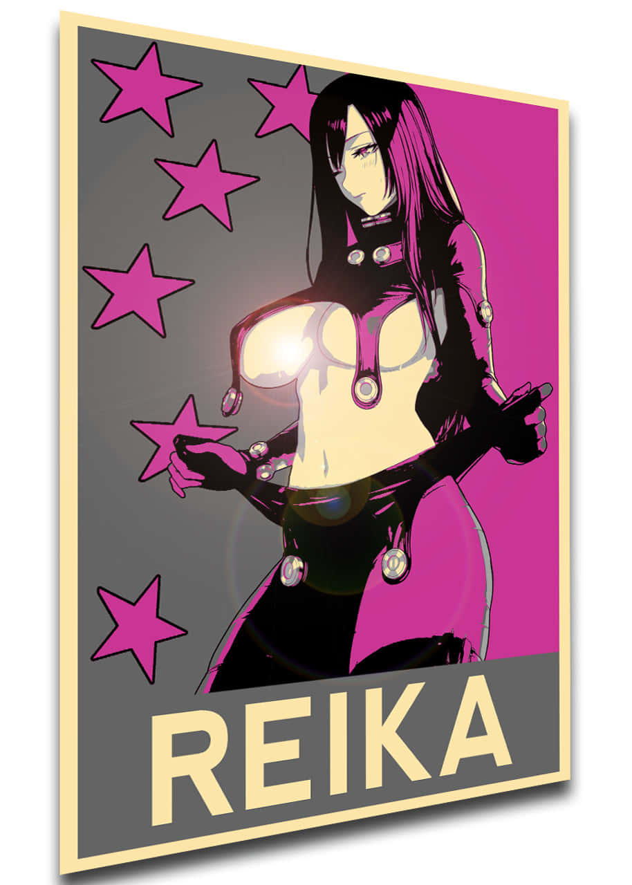 Reika Shimohira, long black hair, pink outfit, HD Phone Wallpaper