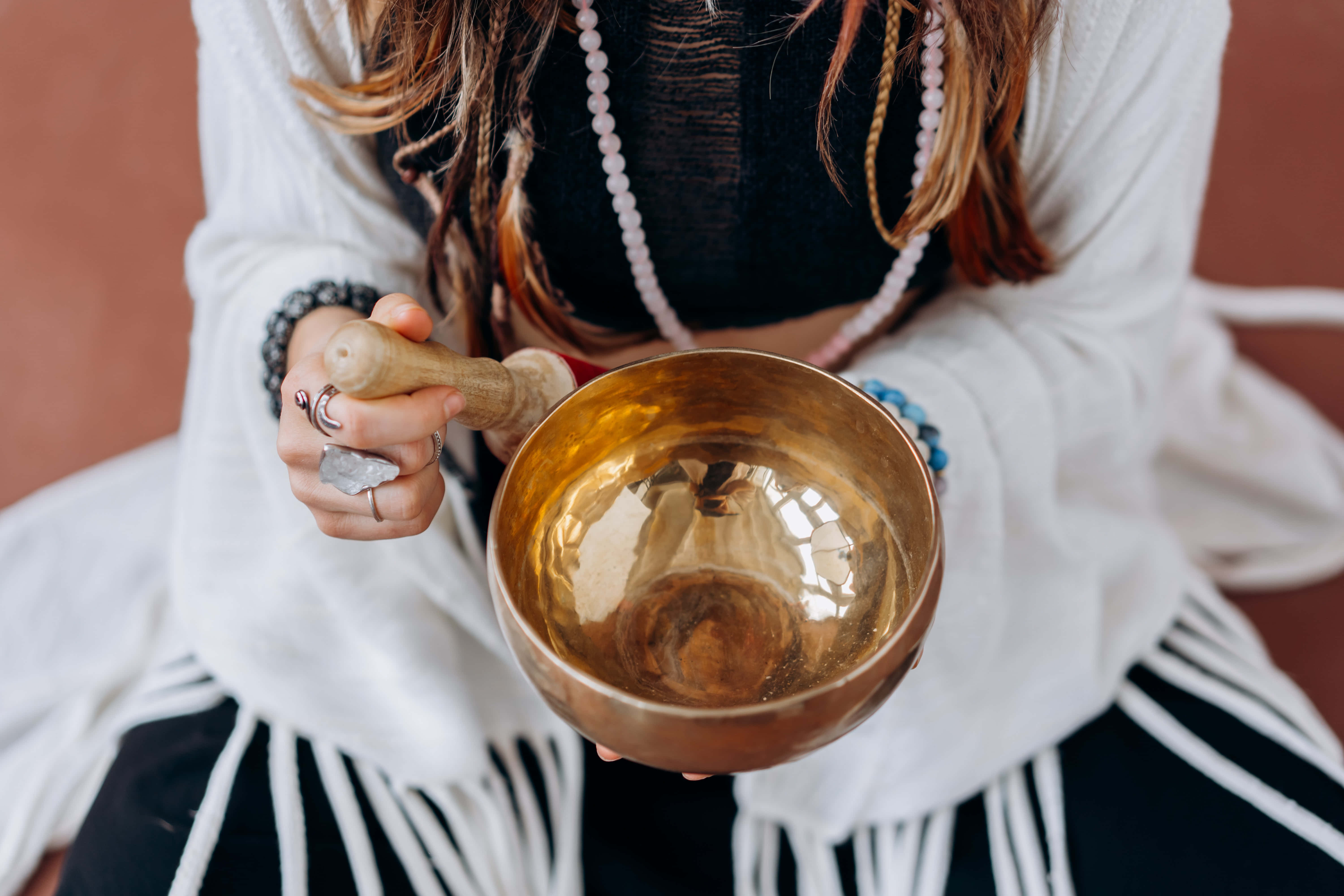 Reiki 6000 x 4000, Reiki Practitioner, golden singing bowl, 5K Desktop Wallpaper