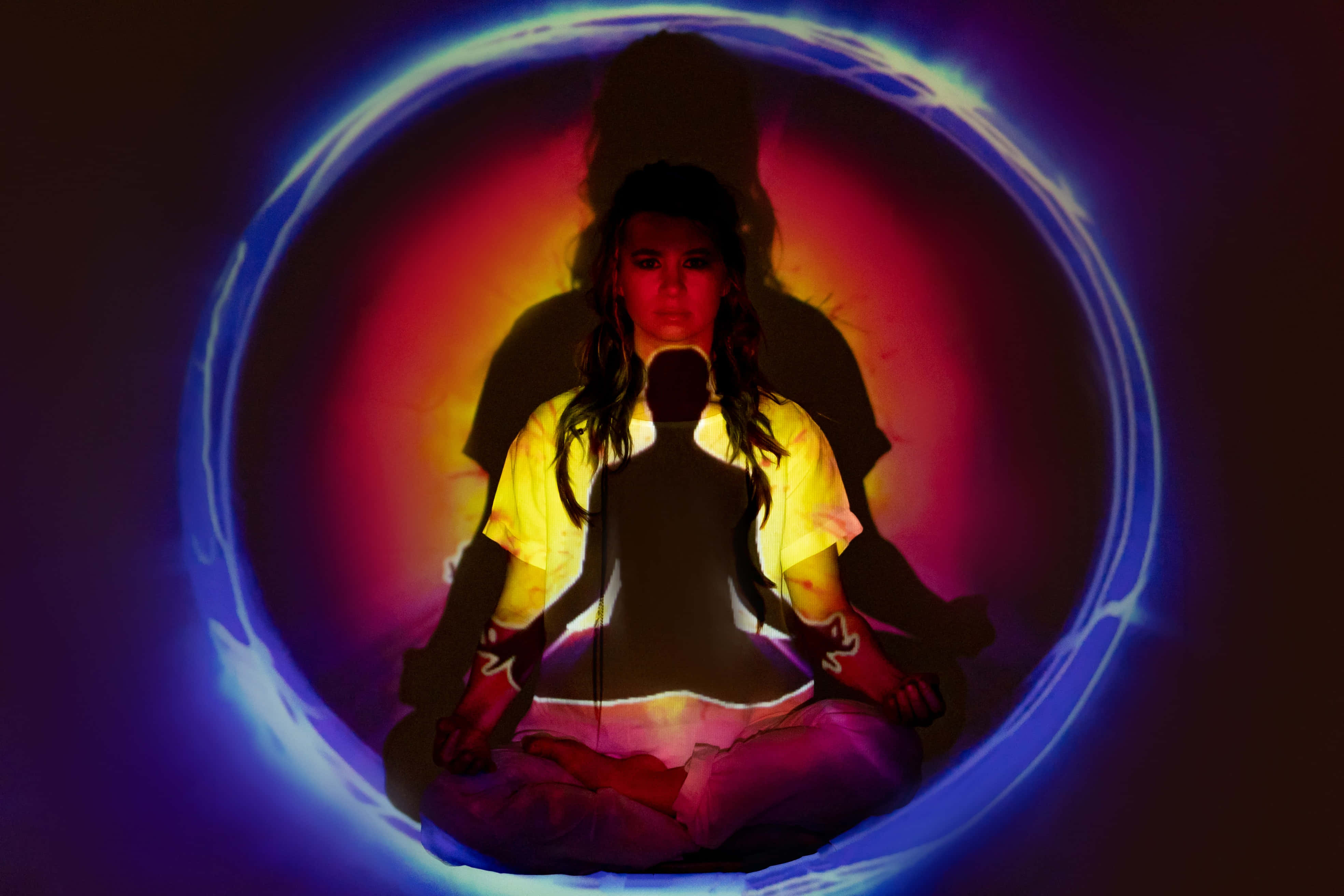 Reiki, 3936 x 2624, glowing circular portal, 4K Desktop Wallpaper