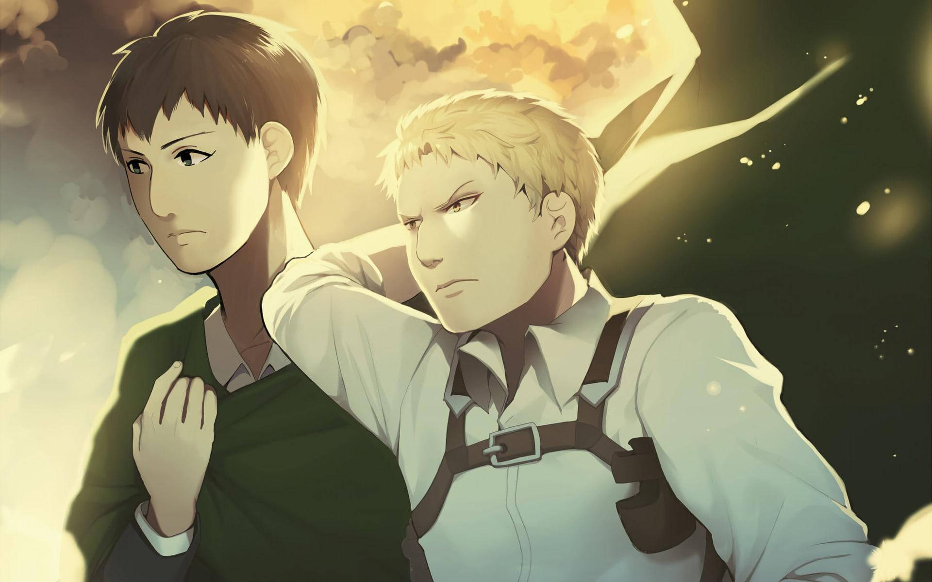 Reiner, golden clouds, glowing particles, Full HD Desktop Wallpaper