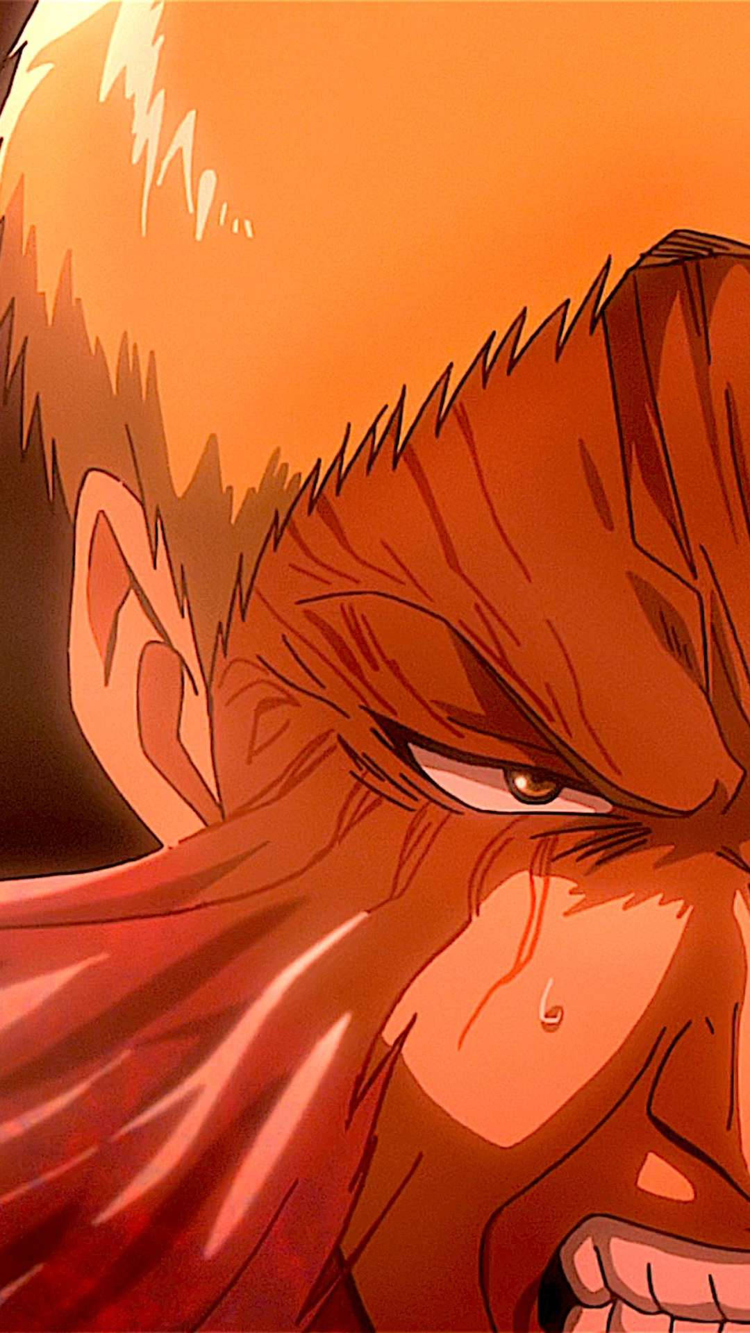 Reiner, anime warrior, glowing eyes, Full HD Phone Wallpaper