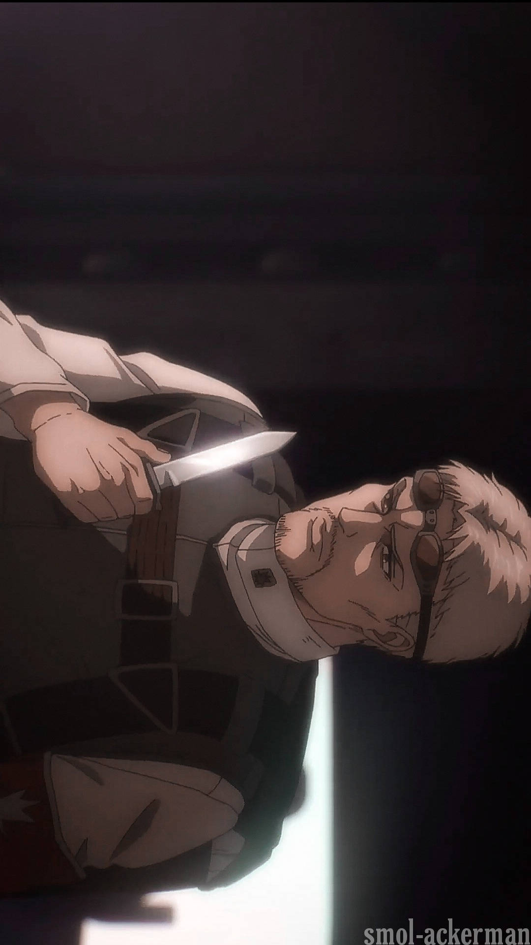 Reiner, anime soldier, dark setting, Full HD Phone Wallpaper