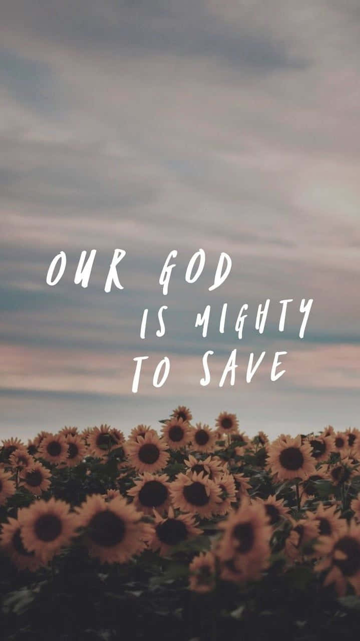 Christian Quotes, Sunflowers, twilight sky, HD Phone Wallpaper