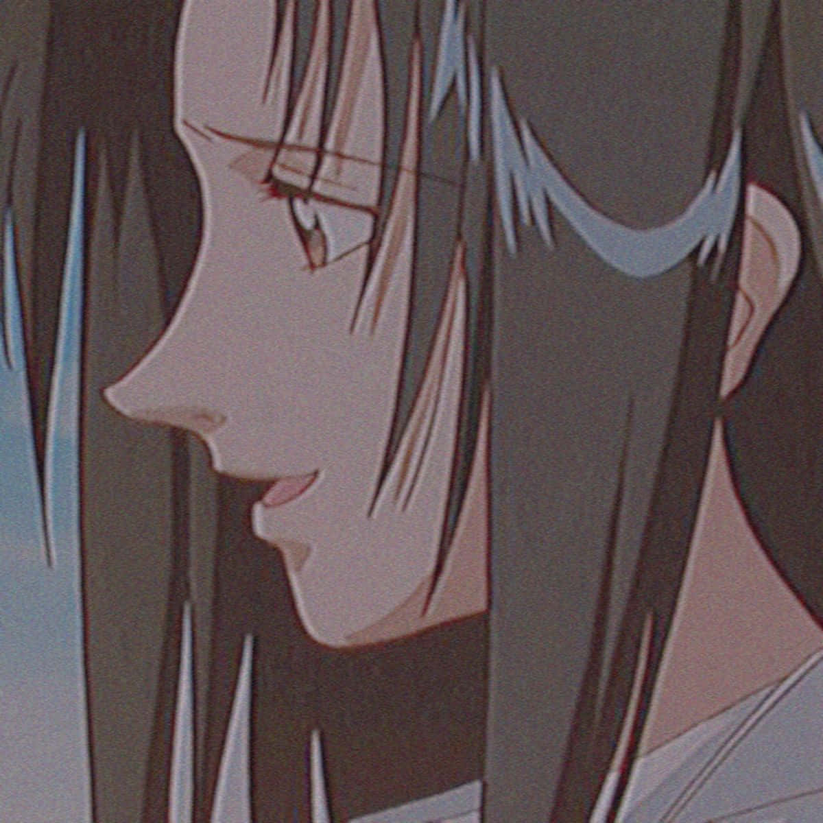 Rem Saverem, anime profile, long dark hair, SD Desktop Wallpaper
