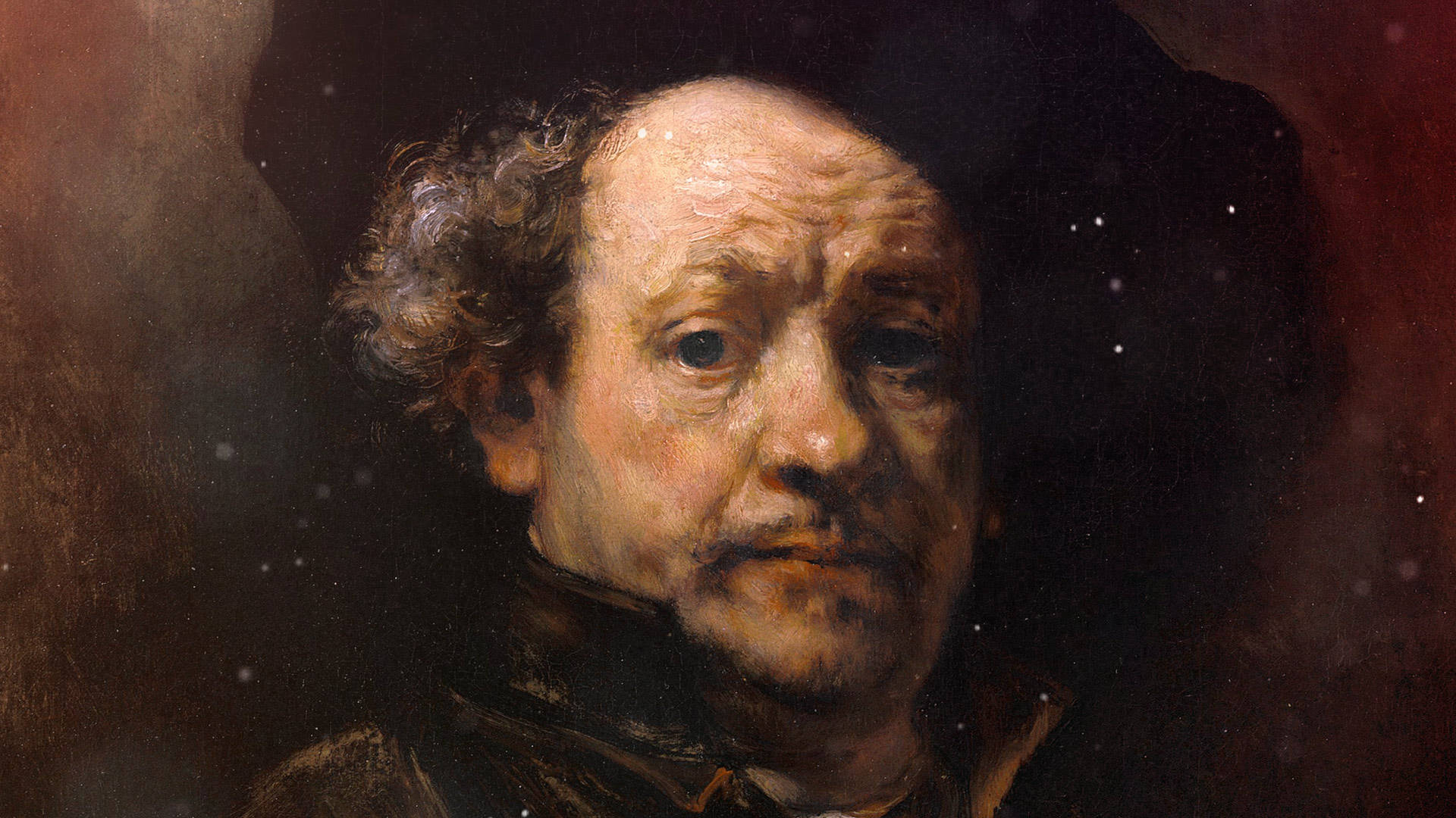 Rembrandt, oil painting, elderly man, Full HD Desktop Wallpaper