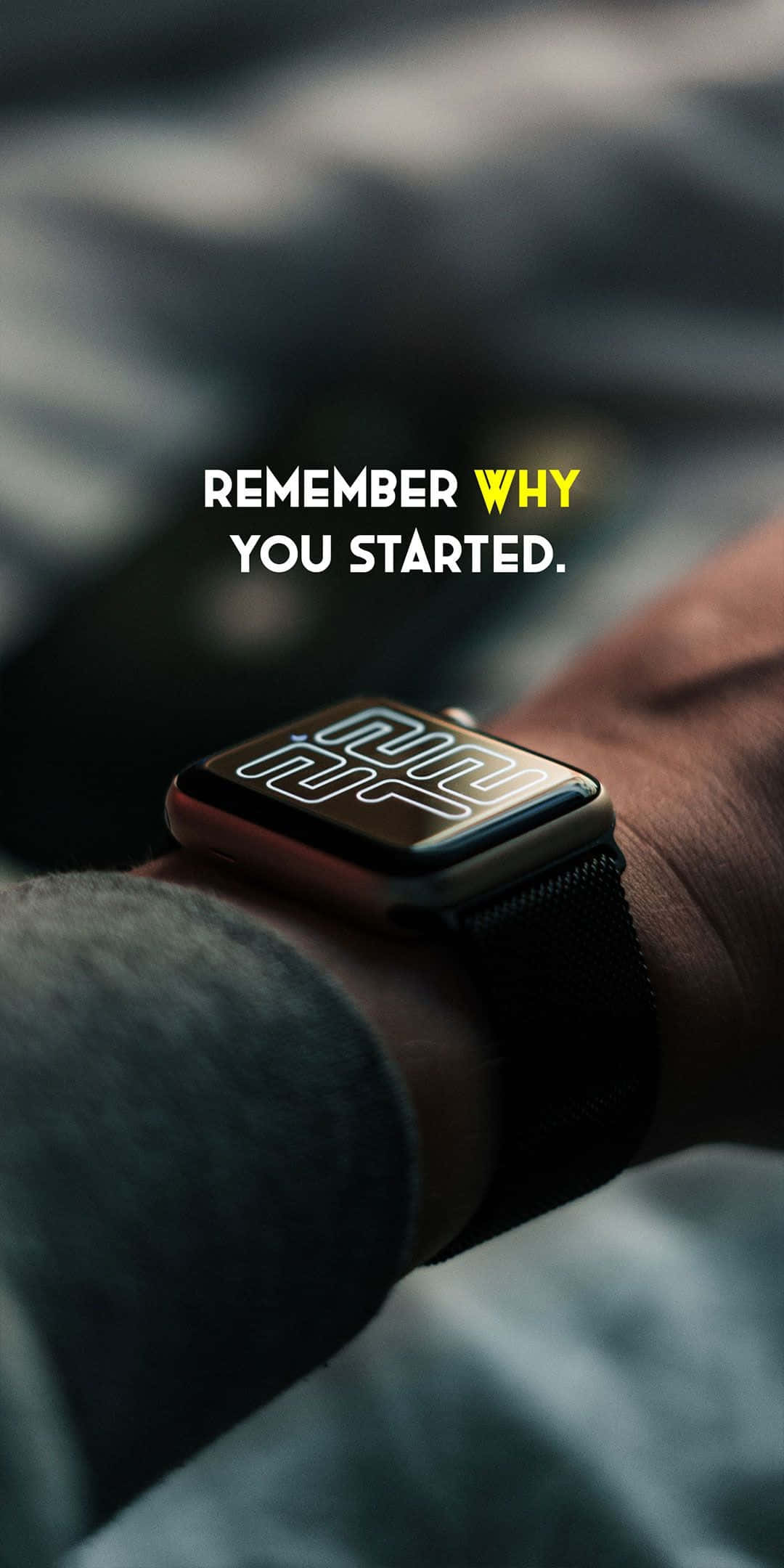 smartwatch, wrist, motivational text, Full HD Phone Wallpaper