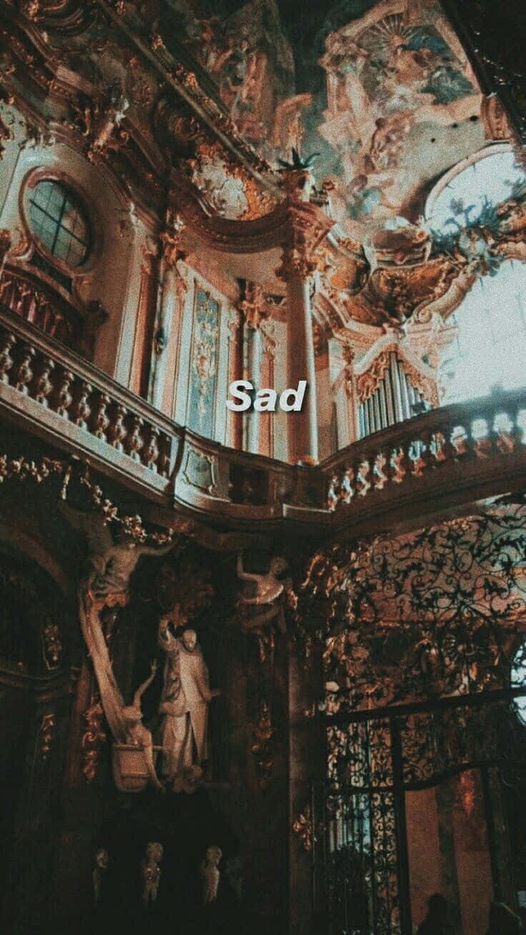 Renaissance Aesthetic, baroque details, golden, HD Phone Wallpaper