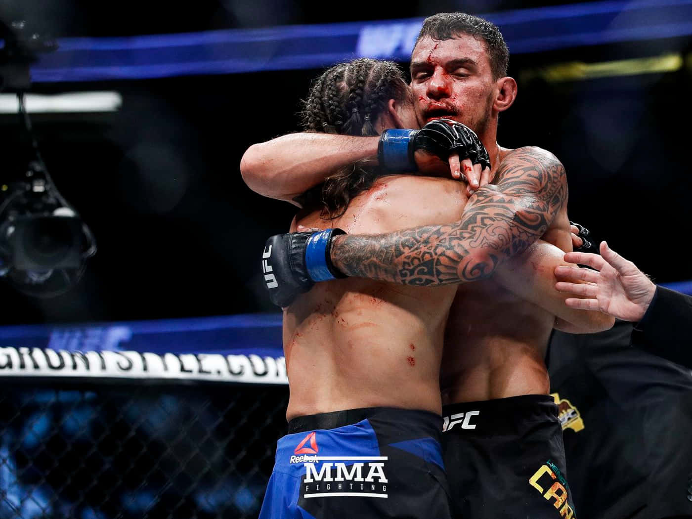 Renato Moicano, MMA fighters, octagon, HD Desktop Wallpaper