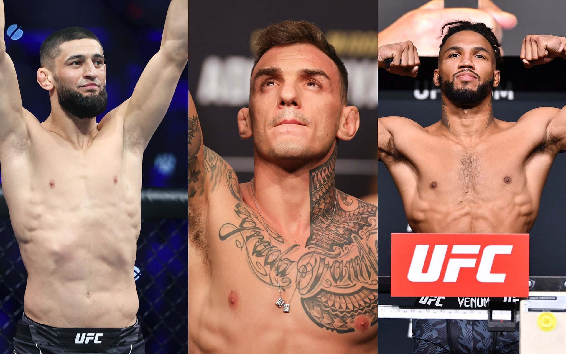 Renato Moicano, UFC fighters, octagon, Full HD Desktop Wallpaper
