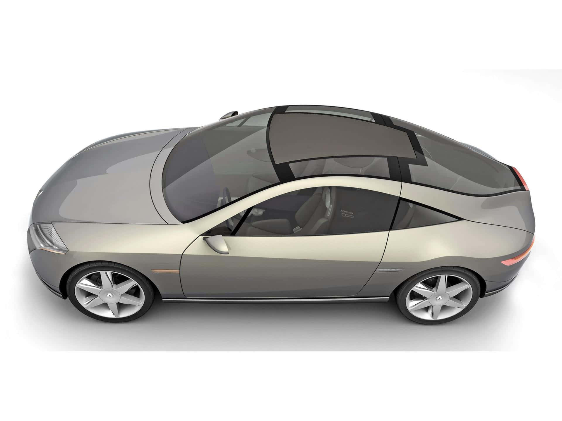 Renault Fluence, silver, glass roof, Full HD Desktop Wallpaper