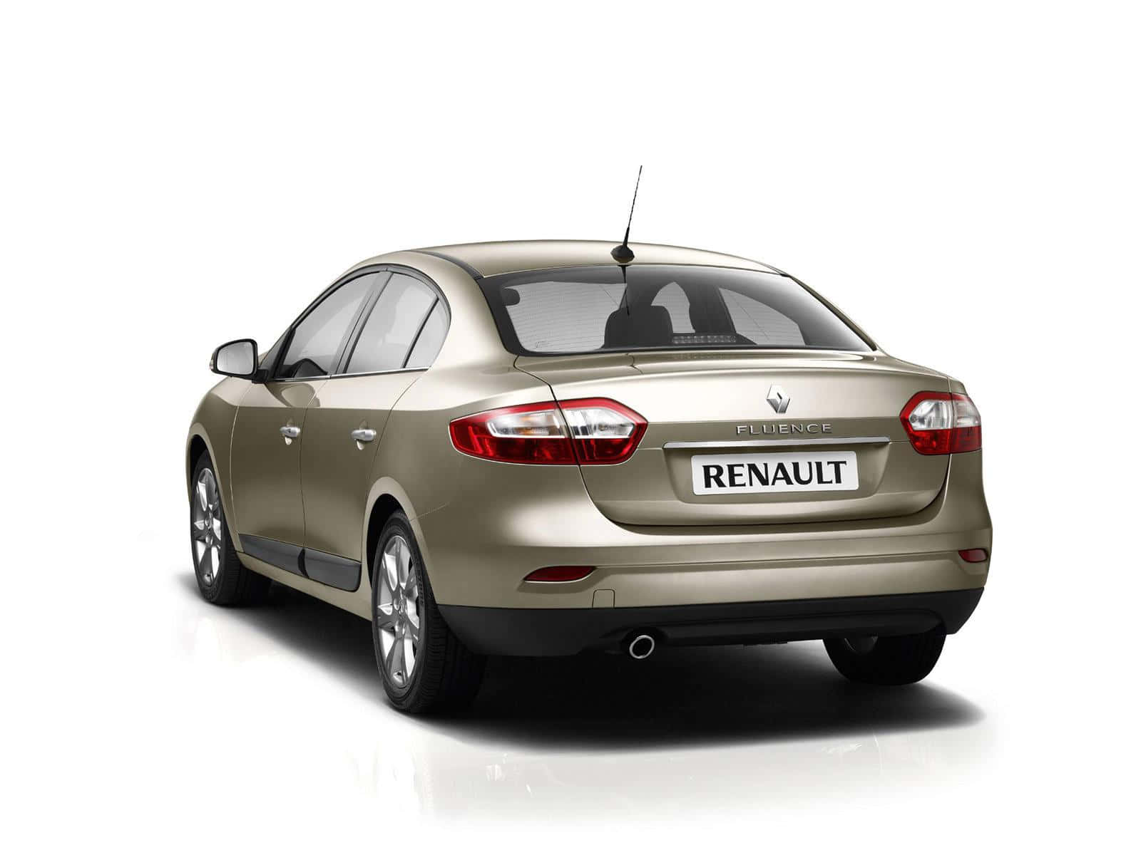 Renault Fluence, gold, sedan, HD Desktop Wallpaper