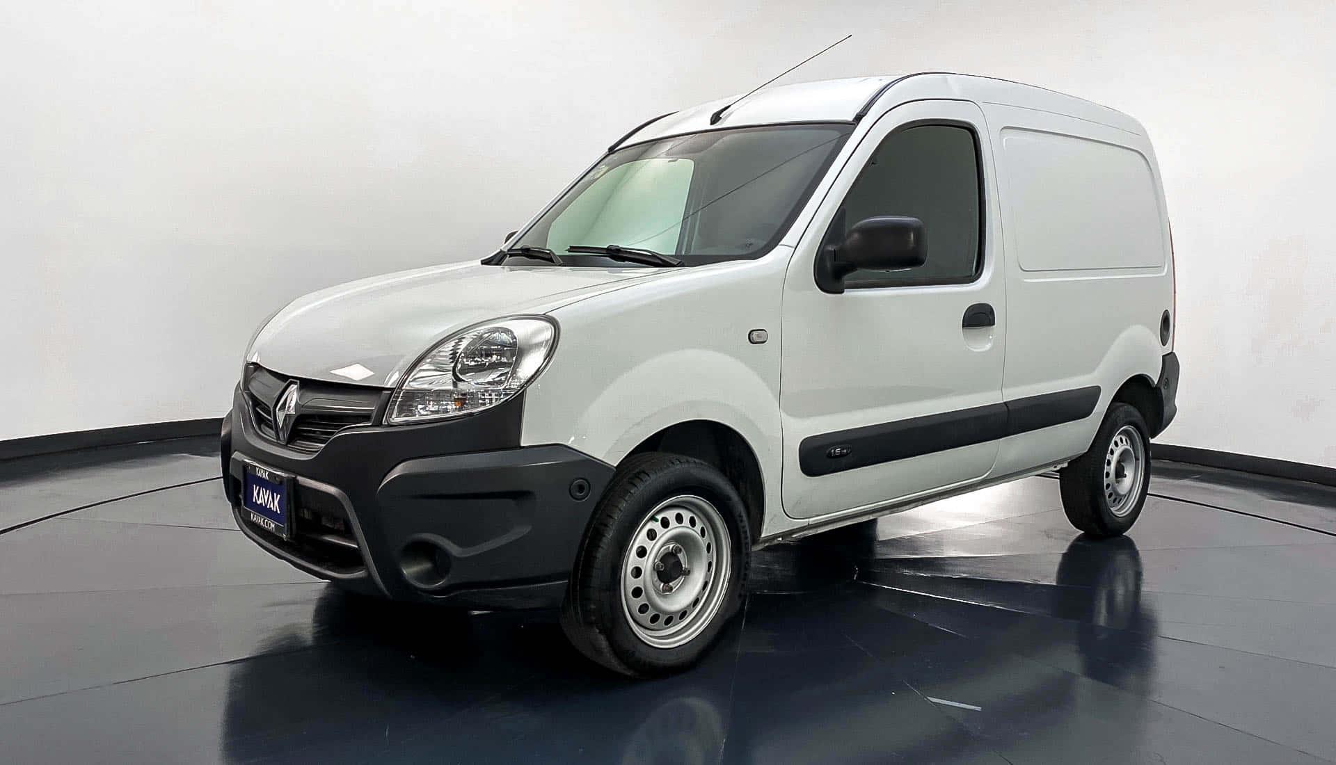 Renault Kangoo, white, studio, Full HD Desktop Wallpaper