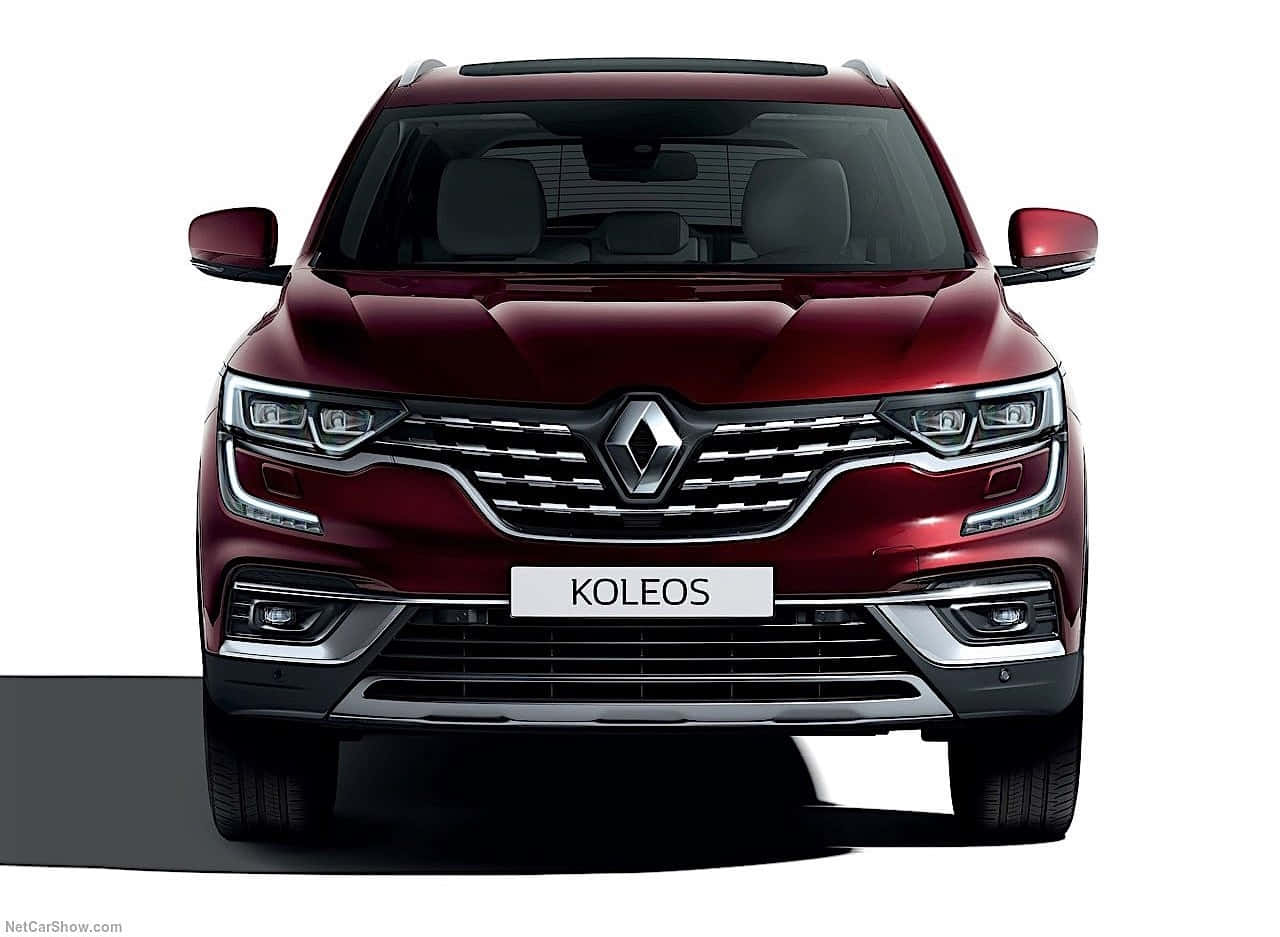 2021 Renault Koleos, Luxury SUV, glossy red, HD Desktop Wallpaper