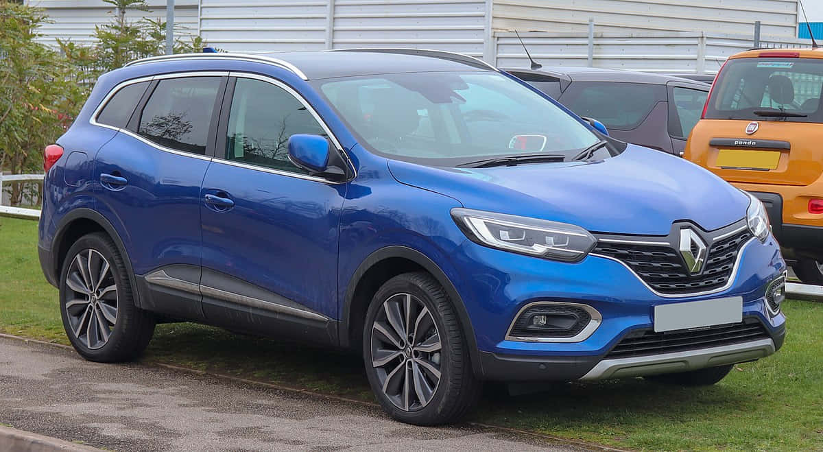 blue, Renault Koleos, SUV, SD Desktop Wallpaper