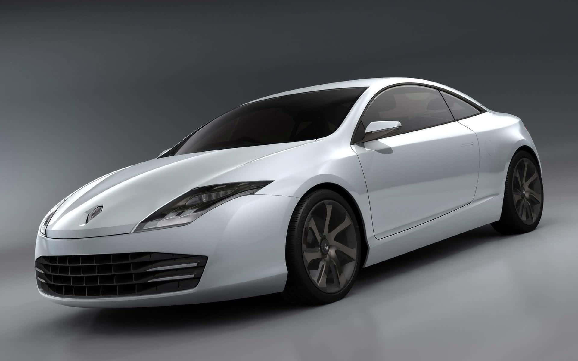 Renault Laguna, silver, aerodynamic curves, Full HD Desktop Wallpaper