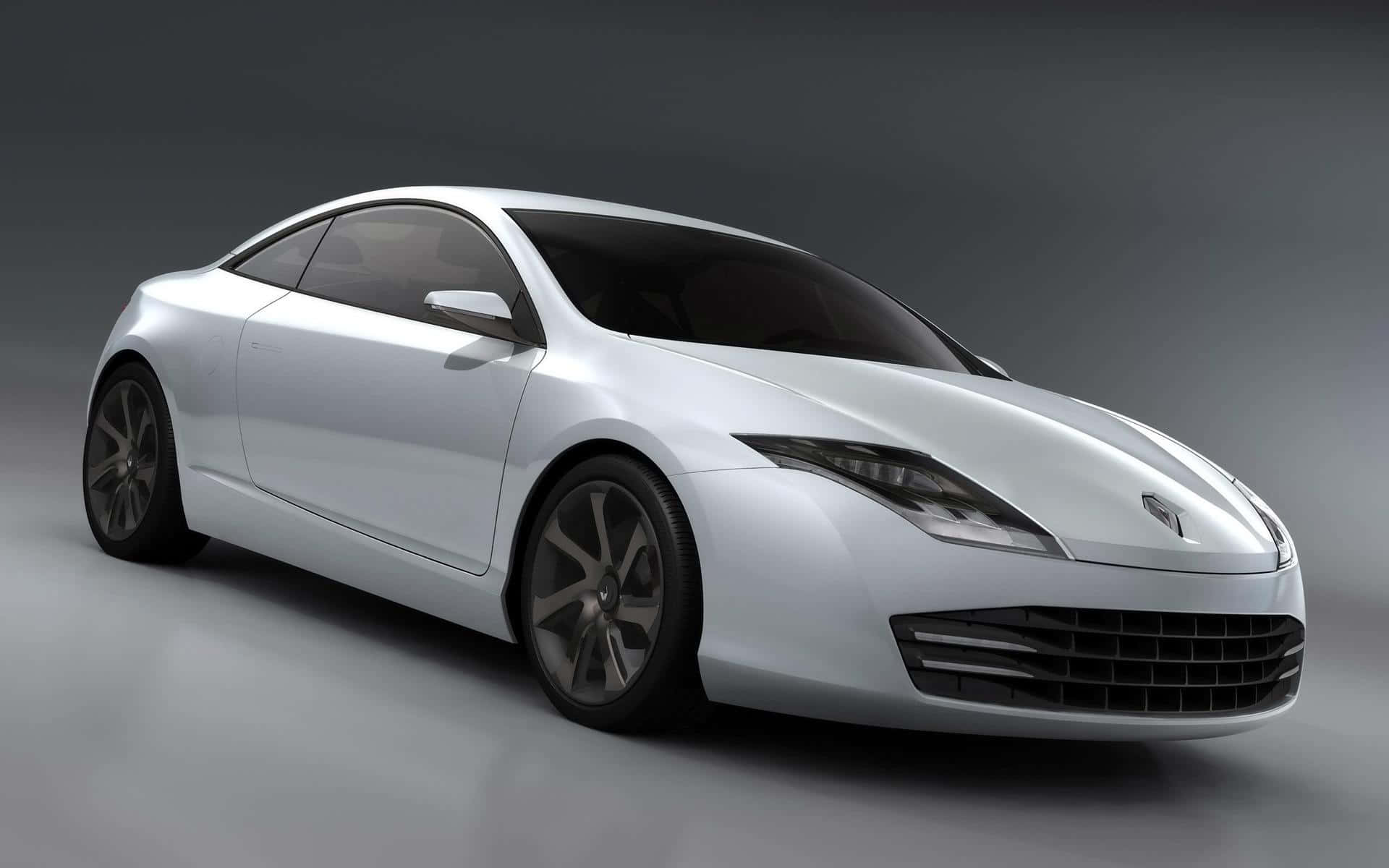 Renault Laguna, silver, aerodynamic curves, Full HD Desktop Wallpaper