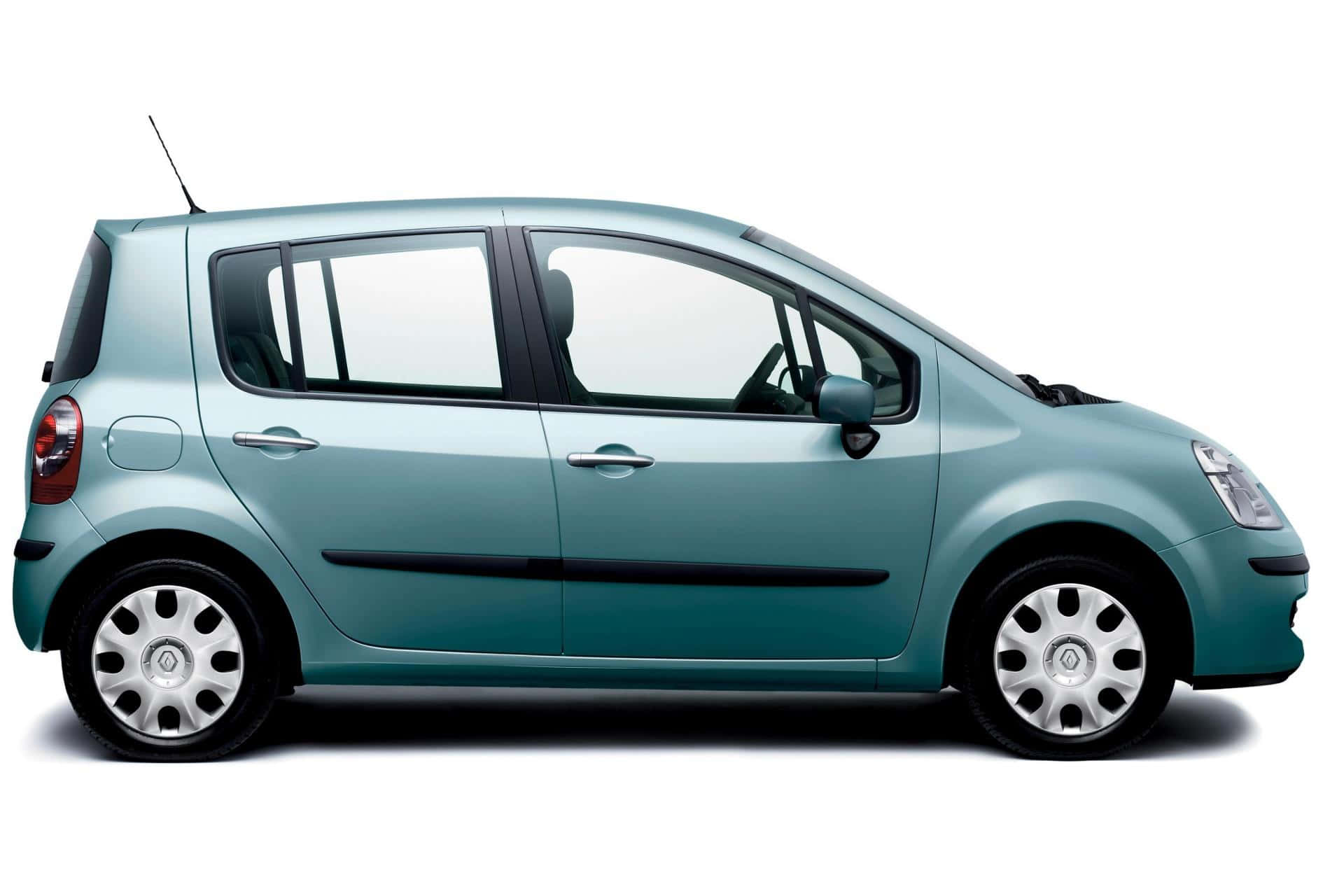 Renault Modus, teal, profile, Full HD Desktop Wallpaper