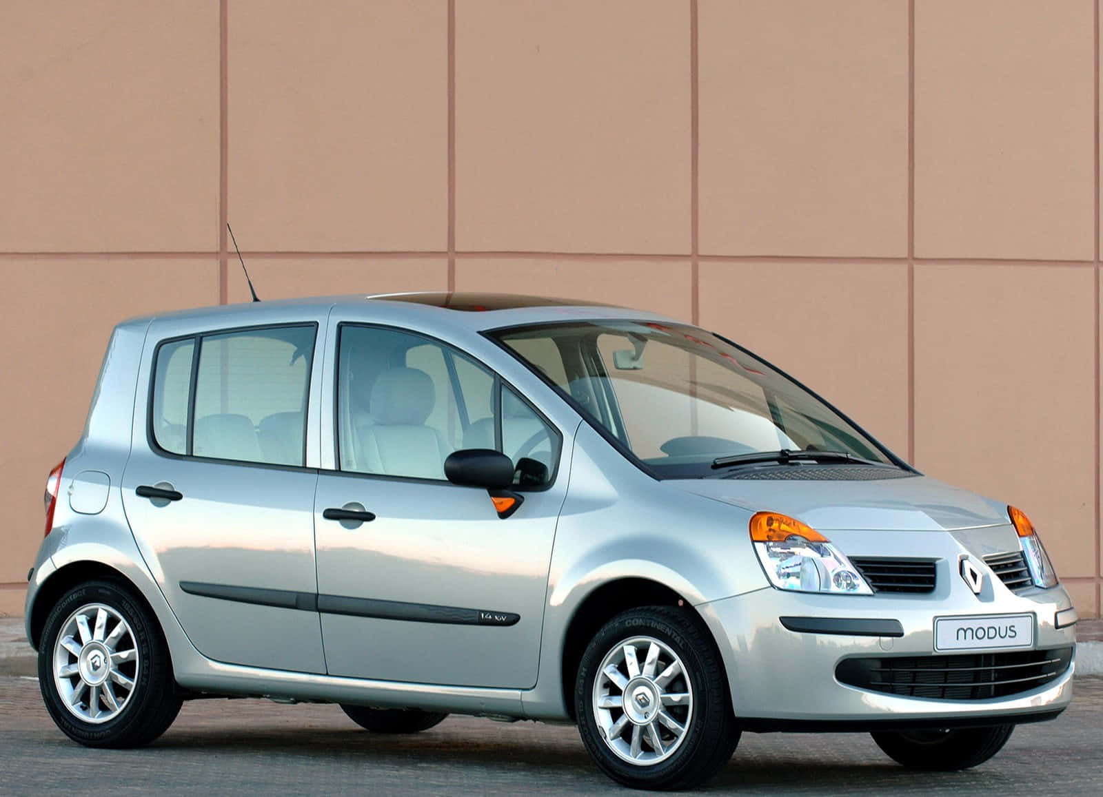 Renault Modus, 1600 x 1157, silver, HD Desktop Wallpaper
