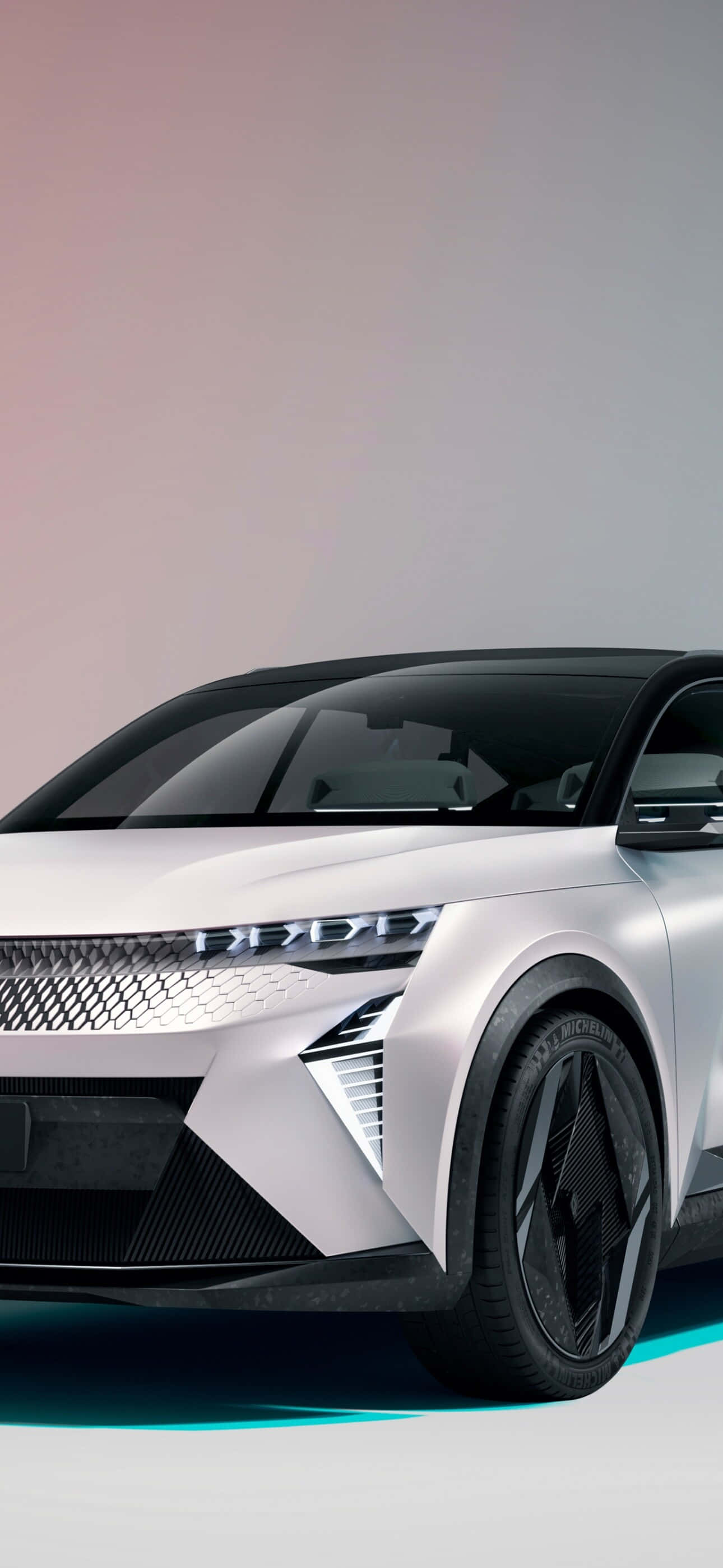 Renault Scenic, concept car, profile view, 2K Phone Wallpaper