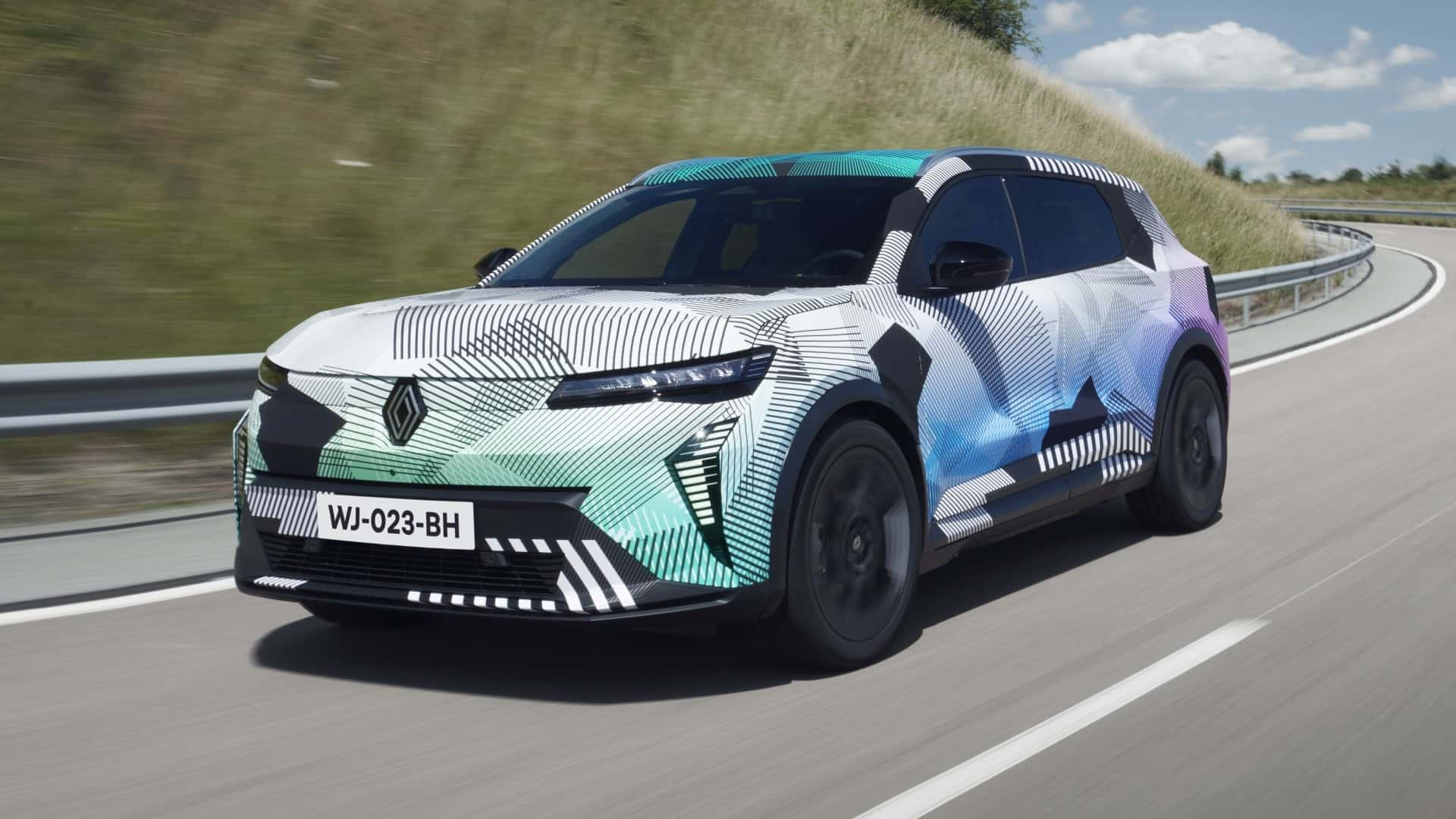 Renault Scenic, prototype, electric SUV, Full HD Desktop Wallpaper