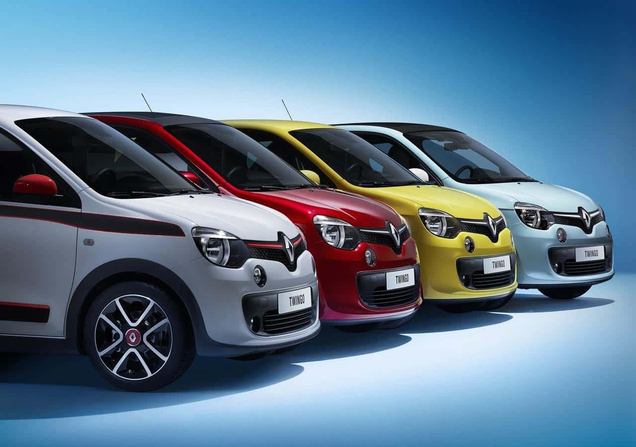 Renault Twingo, silver, red, HD Desktop Wallpaper