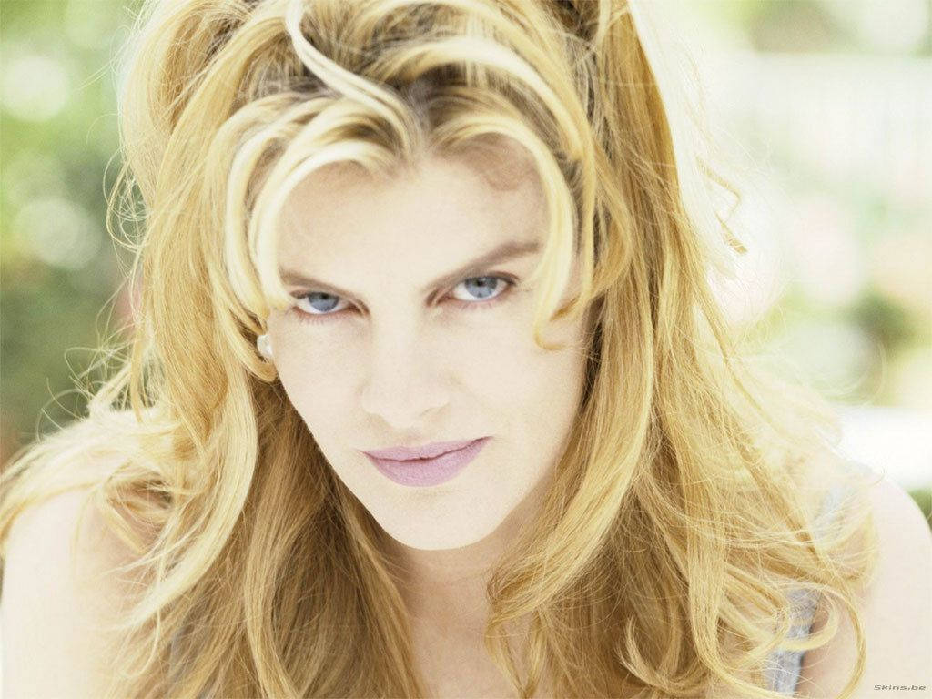 Rene Russo, blonde hair, blue eyes, SD Desktop Wallpaper