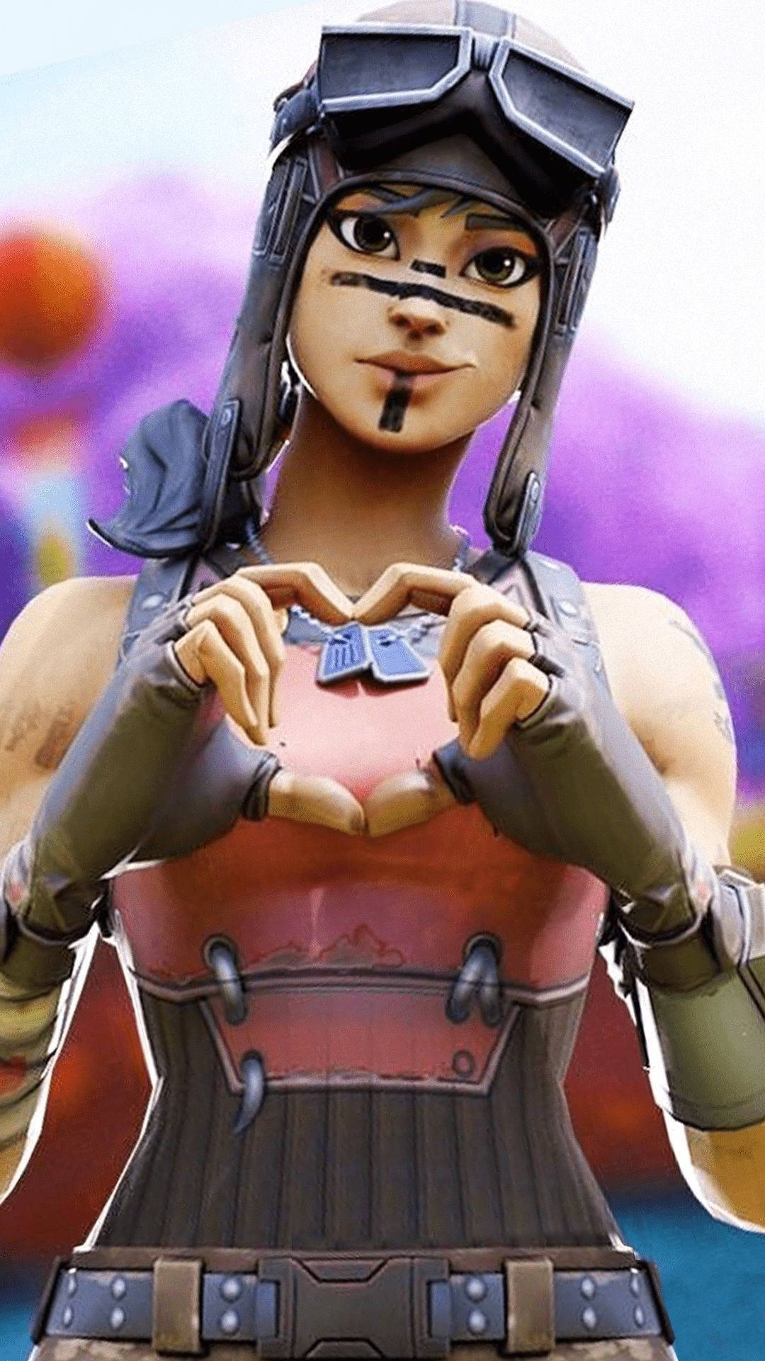 Renegade Raider, Fortnite, pilot gear, Full HD Phone Wallpaper