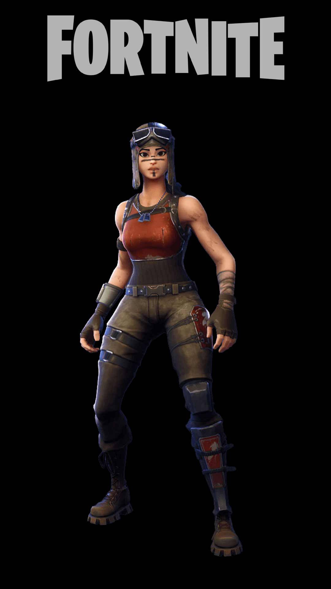 Warrior Renegade Raider Fortnite, Fortnite, tactical gear, Full HD Phone Wallpaper