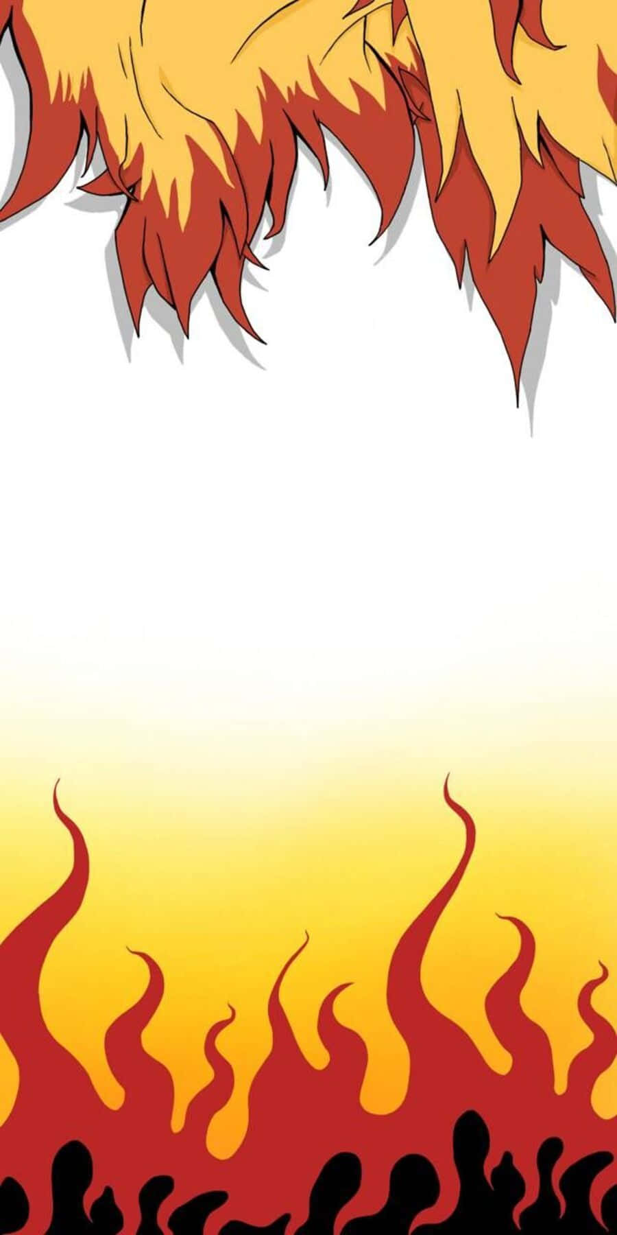 Rengoku, minimalist, red, HD Phone Wallpaper