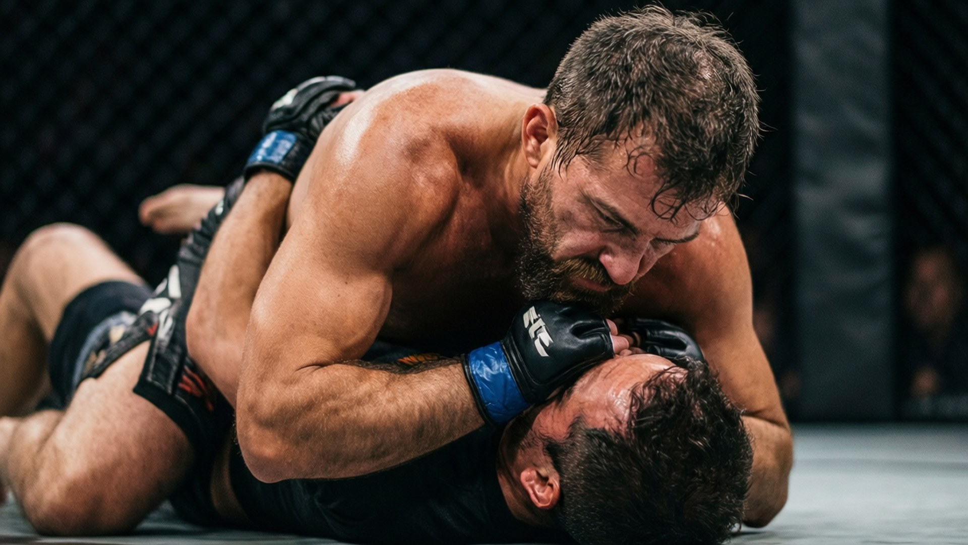 Renzo Gracie, rear naked choke, training, Full HD Desktop Wallpaper