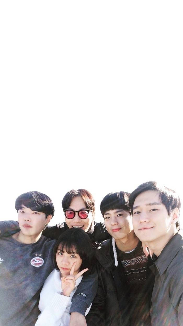 Reply 1988, group photo, five young people, SD Phone Wallpaper