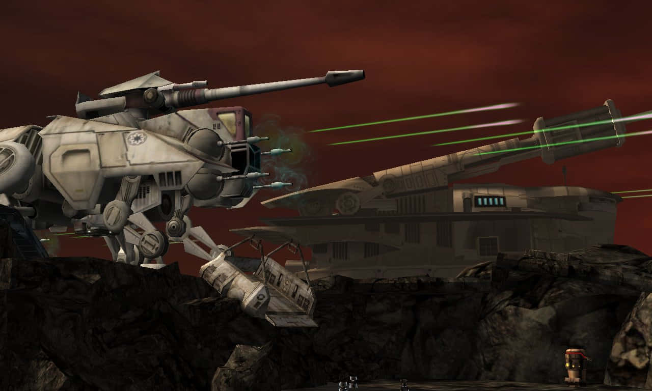 Republic Commando, green lasers, rocky alien landscape, HD Desktop Wallpaper