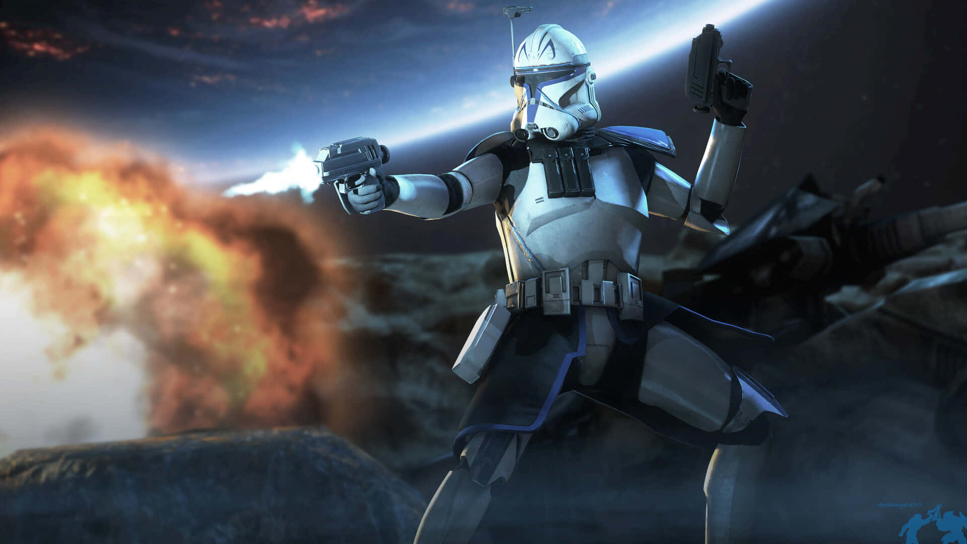 Republic Commando, clone trooper, blasters, Full HD Desktop Wallpaper