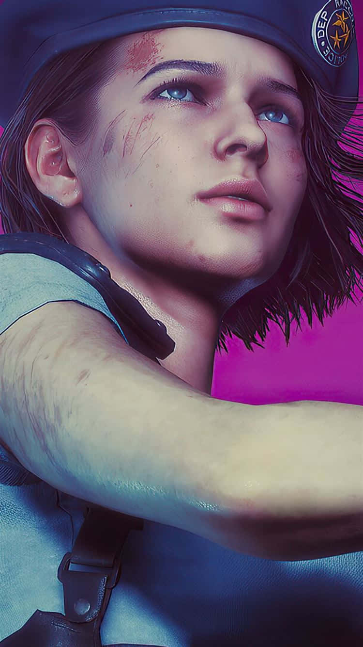 Resident Evil 2 Phone, young woman, police uniform, HD Phone Wallpaper