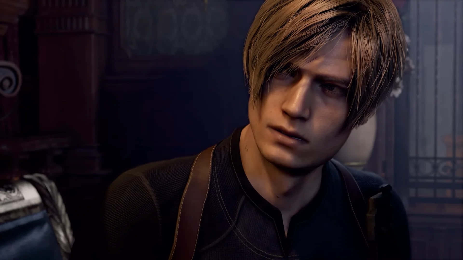 Resident Evil 2 Remake, Leon, light brown hair, Full HD Desktop Wallpaper