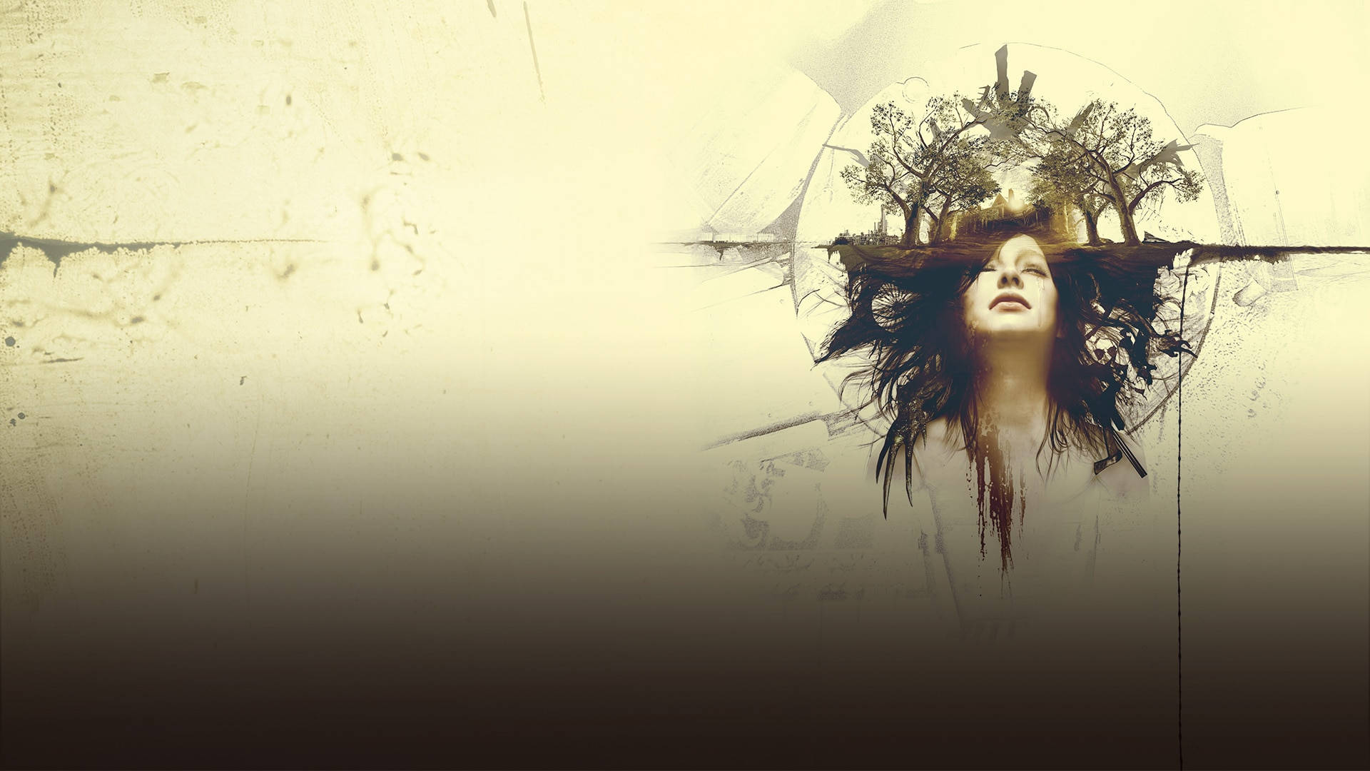 Resident Evil, woman, forest, Full HD Desktop Wallpaper