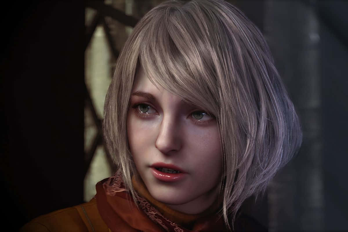 Ashley Graham, Resident Evil, short silver hair, SD Desktop Wallpaper