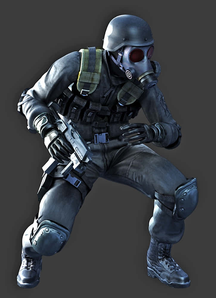 Resident Evil, Hunk, tactical gear, SD Phone Wallpaper