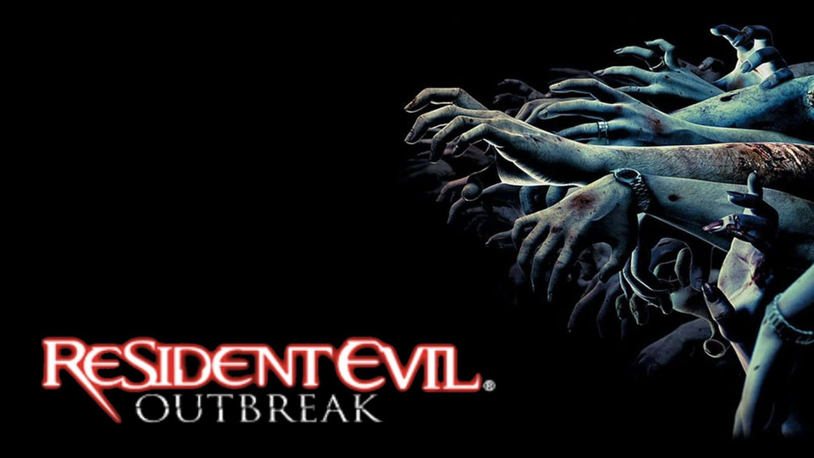 Resident Evil Outbreak, zombie hands, bloodied fingers, HD Desktop Wallpaper