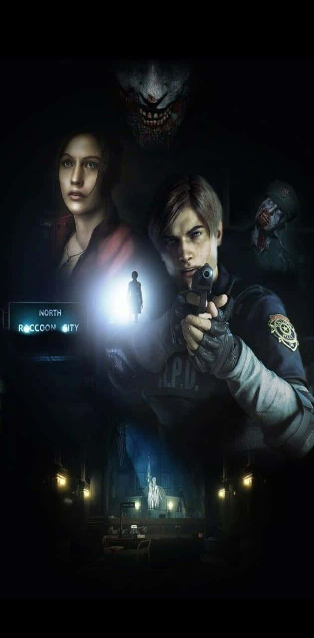 Resident Evil Outbreak, man, gun, HD Phone Wallpaper